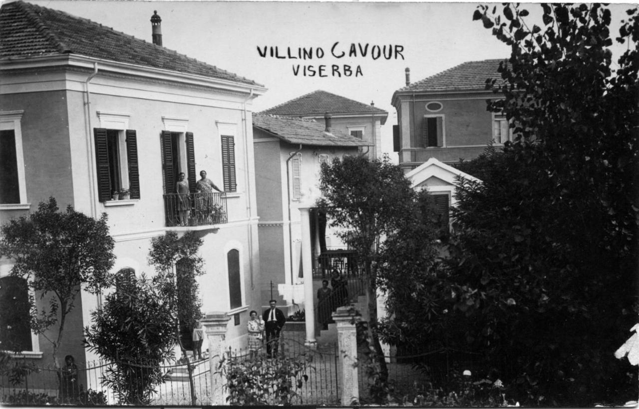 Апартаменты Villino Cavour Римини Экстерьер фото